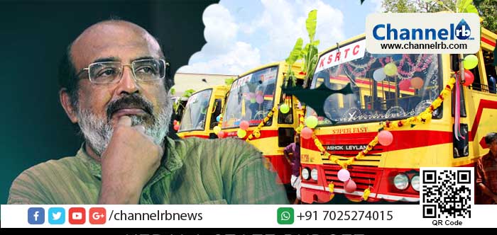 You are currently viewing കെ.എസ്ആര്‍ടി.സിയെ സർക്കാർ കയ്യൊഴിഞ്ഞിട്ടില്ല; അടുത്ത രണ്ട് വര്‍ഷം 1000 കോടി പണമായി നൽകും; സ്വന്തം കാലില്‍ നില്‍ക്കാന്‍ കെ.എസ്ആര്‍.ടി.സിയെ പ്രാപ്തമാക്കുകയാണ് സര്‍ക്കാരിന്റെ ലക്ഷ്യം: ധനമന്ത്രി തോമസ് ഐസക്