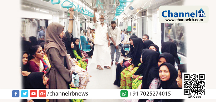 You are currently viewing നവ്യാനുഭൂതി നുകര്‍ന്ന് മാലിക് ദീനാര്‍ യതീംഖാന വിദ്യാര്‍ത്ഥികളുടെ മെട്രോ യാത്ര