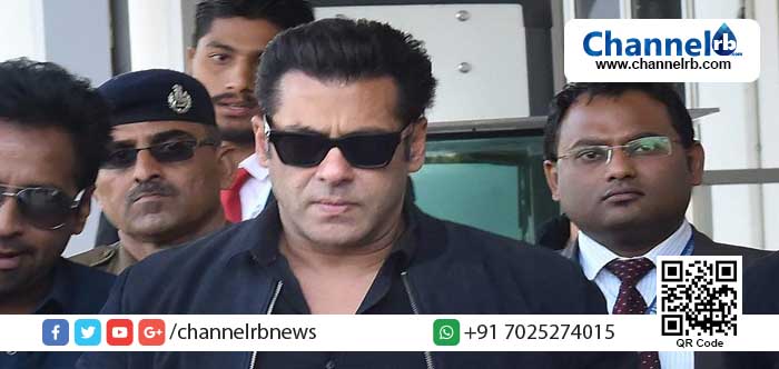 You are currently viewing ബോളിവുഡ് സൂപ്പര്‍ സ്റ്റാര്‍ സല്‍മാന്‍ഖാന് വധഭീഷണി വന്നതിന് പിന്നാലെ ലൊക്കേഷനില്‍ ആയുധവുമായി ഒരാളെത്തി; ഷൂട്ടിങ് നിര്‍ത്തിവച്ച് താരത്തെ രക്ഷിച്ചു