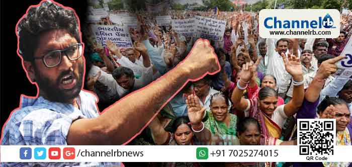 You are currently viewing ഭാനുഭായി വങ്കറിന്റെ ആത്മഹത്യയും ജിഗ്നേഷ് മേവാനിയുടെ അറസ്റ്റും; ഗുജറാത്തിൽ ദളിത് പ്രക്ഷോഭം ശക്തമാകുന്നു