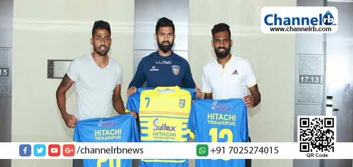 You are currently viewing ഹിറ്റാച്ചി എഫ്.സി ത്യക്കരിപ്പൂരിന്റെ പുതിയ ജേഴ്‌സി പ്രകാശനം കൊച്ചിയില്‍ നടന്നു