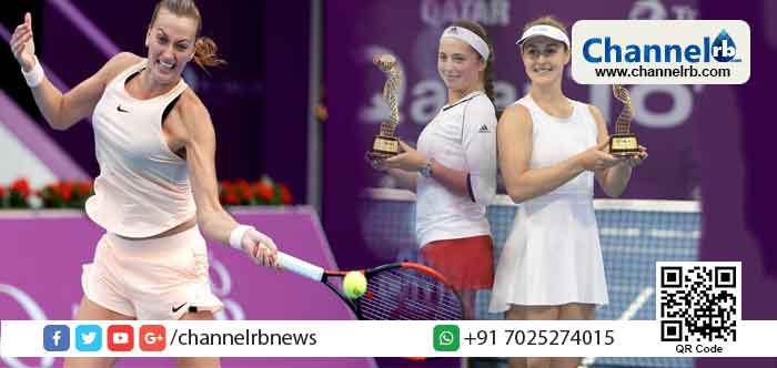 You are currently viewing ഖ​ത്ത​ർ ഓ​പ്പ​ണ്‍; ചെ​ക്ക് താ​രം പെ​ട്ര ക്വി​റ്റോ​വയ്ക്ക് സിംഗിൾസ് കിരീടം; ഡ​ബി​ൾ​സ് ജെ​ലേ​ന ഒ​സ്റ്റ​പെ​ങ്കോ-​ഗ​ബ്രി​യേ​ല ദാ​ബ്രോ​വ​സ്‌​കി സഖ്യം സ്വന്തമാക്കി