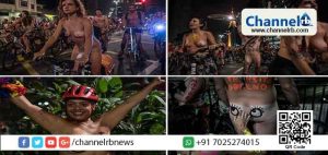 Read more about the article നിങ്ങളുടെ തിരക്ക് ഞങ്ങളുടെ ജീവനെടുക്കുന്നു; സൈക്കിള്‍ യാത്രക്കാരുടെ സുരക്ഷക്കായി പൂര്‍ണ നഗ്നരായി റാലി നടത്തി സൈക്കിള്‍ യാത്രികരുടെ പ്രതിഷേധം