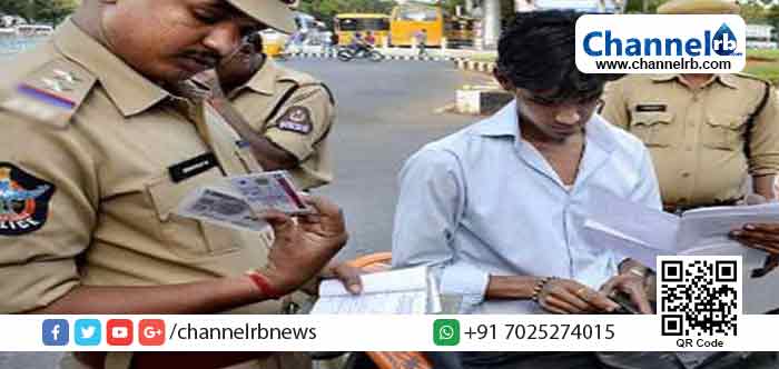 You are currently viewing നിയമത്തിന് മുന്നില്‍ എല്ലാവരും തുല്യരാണ്; മകന്‍ ഹെല്‍മെറ്റില്ലാതെ ബൈക്കോടിച്ചുവരുന്നത് കണ്ട ഹെഡ് കോണ്‍സ്റ്റബിള്‍ ആദ്യം ഒന്നമ്പരന്നു; ട്രാഫിക് പോലിസിന്റെ നടപടിക്ക് സോഷ്യല്‍ മീഡിയയില്‍ അഭിനന്ദനപ്രവാഹം