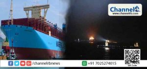 Read more about the article സ്യൂയസില്‍ നിന്ന് സിംഗപ്പൂരിലേക്ക് ’13 ഇന്ത്യാക്കാരടക്കം 27 പേരുമായി പോയ കപ്പലിന് ലക്ഷദ്വീപ് തീരത്ത് തീപിടിച്ചു; നാല് മരണം
