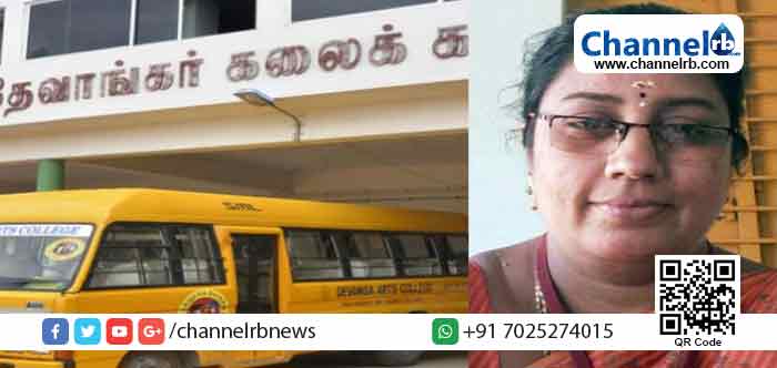 You are currently viewing ഉദ്യോഗസ്ഥര്‍ക്ക് വഴങ്ങിയാല്‍ ഡോക്ടറേറ്റ്; കോളേജ് വിദ്യാര്‍ഥികളെ പ്രേരിപ്പിച്ച അസി. വനിത പ്രഫസര്‍ കോയമ്പത്തൂരില്‍ അറസ്റ്റിലായി; പ്രഫസറുടെ ശബ്ദ സംഭാഷണം സോഷ്യല്‍ മീഡിയയില്‍ വൈറല്‍