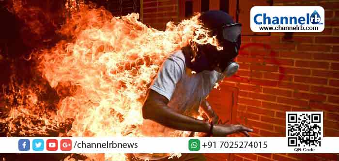 You are currently viewing ലോക പ്രസ് ഫോട്ടോഗ്രാഫി പുരസ്‌കാരം എ.എഫ്.പി ഫോട്ടോഗ്രാഫര്‍ റൊണാള്‍ഡോ ഷെമിറ്റിന്; ചിത്രം കത്തുന്ന മനുഷ്യന്‍