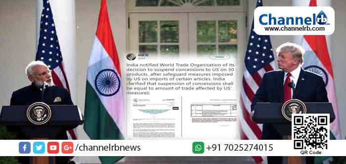 Read more about the article അമേരിക്ക നൽകിയ പണിക്ക് തിരിച്ചു പണികൊടുക്കാനുറച്ച് ഇന്ത്യ; ഇനി നടക്കാൻ പോകുന്നത് ഇരു രാജ്യങ്ങളും തമ്മിലുള്ള വ്യാപാര യുദ്ധമോ..?