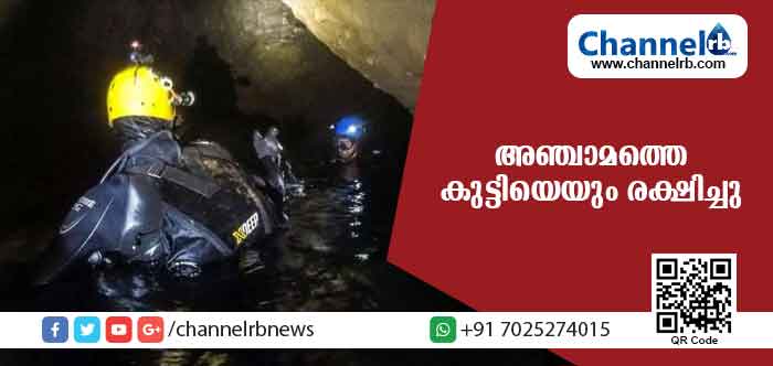 You are currently viewing കനത്തമഴയിലും രക്ഷാപ്രവര്‍ത്തനം തുടരുന്നു; തായ്ലന്‍ഡിലെ ഗുഹയില്‍ കുടുങ്ങിയ ഒരു കുട്ടിയെ കൂടി പുറത്തെത്തിച്ചു