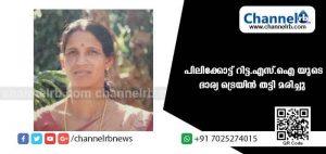 Read more about the article പിലിക്കോട്ട് റിട്ട.എസ്.ഐ യുടെ ഭാര്യ ട്രെയിന്‍ തട്ടിമരിച്ചു; അപകടം ക്ഷേത്ര ദര്‍ശനത്തിന് പോകുന്നതിനിടേ