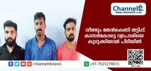 Read more about the article വീണ്ടും തേന്‍കെണി തട്ടിപ്പ്; കാസര്‍കോട്ടെ വ്യാപാരിയെ കുടുക്കിലാക്കിയ മൂന്നുപേര്‍ വയനാട്ടില്‍ അറസ്റ്റില്‍