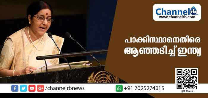 You are currently viewing യു.എന്‍ പൊതുസഭയില്‍ പാക്കിസ്ഥാനെതിരെ തുറന്നടിച്ച് വിദേശകാര്യ മന്ത്രി സുഷമ സ്വരാജ്