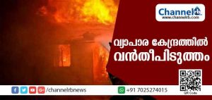 Read more about the article വ്യാപാര കേന്ദ്രമായ ബഗ്രി മാര്‍ക്കറ്റില്‍ വന്‍ തീപിടുത്തം