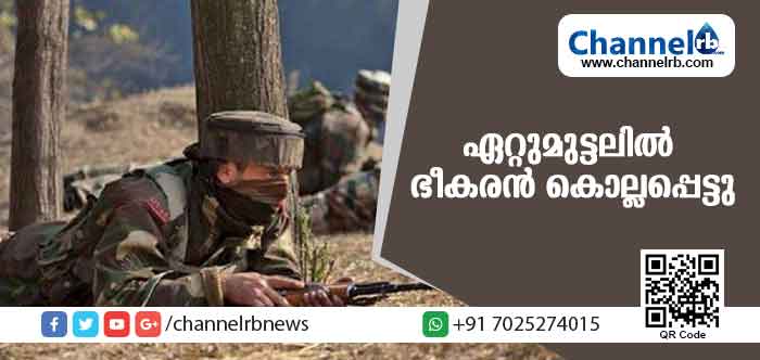 You are currently viewing ജമ്മു കാഷ്മീരില്‍ വീണ്ടും ഏറ്റുമുട്ടല്‍; ഭീകരന്‍ കൊല്ലപ്പെട്ടു