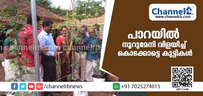 You are currently viewing പാറയില്‍ നിന്ന് നൂറുമേനി വിളയിച്ച് കൊടക്കാട്ടെ കുട്ടികള്‍