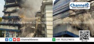 Read more about the article തീ നിയന്ത്രണവിധേയം: അഞ്ച് നില പൂര്‍ണമായും കത്തിനശിച്ചു