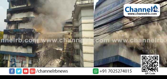 You are currently viewing തീ നിയന്ത്രണവിധേയം: അഞ്ച് നില പൂര്‍ണമായും കത്തിനശിച്ചു