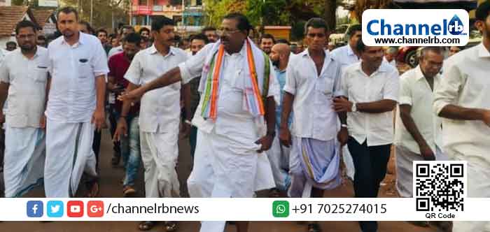 You are currently viewing തെരഞ്ഞെടുപ്പില്‍ സ്ഥാനാര്‍ത്ഥിക്കായി ചുവരെഴുത്ത് സാധാരണമാണ്; പക്ഷെ എഴുതിയ മതില്‍തന്നെ അപ്രത്യക്ഷമായാലോ?; കാസര്‍കോട് നടന്നത് അറിയാം