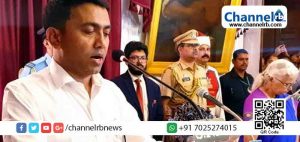 Read more about the article ഗോവയിൽ സഖ്യകക്ഷികളുടെ വിലപേശല്‍ മറികടന്ന് ബി.ജെ.പി; പ്രമോദ് സാവന്ത് ഗോവ മുഖ്യമന്ത്രി; അനിശ്ചിതത്വങ്ങള്‍ക്കൊടുവില്‍ പുലര്‍ച്ചെ സ്ത്യപ്രതിഞ്ജ