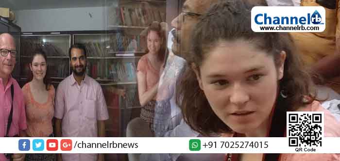 You are currently viewing കേരളം സന്ദര്‍ശിക്കണമെന്ന ആഗ്രഹം അവള്‍ അധ്യാപകരോട് പറഞ്ഞു; കമ്മ്യൂണിസ്റ്റ് കേരളത്തെകുറിച്ച് അറിയാന്‍ പി രാജീവിന്‍റെ തെരഞ്ഞെടുപ്പ് കണ്‍വെന്‍ഷനില്‍ ഒരു അമേരിക്കന്‍ അതിഥി