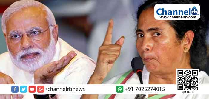 You are currently viewing ആര്‍ക്കാണ് കൂടുതല്‍ ധൈര്യമുളളതെന്ന്’; മോദിയെ പരസ്യ സംവാദത്തിന് വെല്ലുവിളിച്ച് മമതാ ബാനര്‍ജി