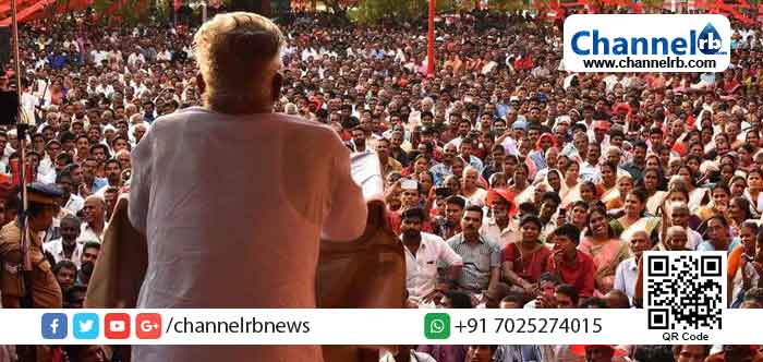 You are currently viewing ശത്രു വാതില്‍ക്കലെത്തി നില്‍ക്കുമ്പോള്‍, ഇവിടെ എല്ലാവരും താരപ്രചാരകരാണ്; താൻ തെരഞ്ഞെടുപ്പ്  പ്രചാരണത്തില്‍നിന്ന് വിട്ടുനില്‍ക്കുന്നില്ല എന്ന് വി.എസ്