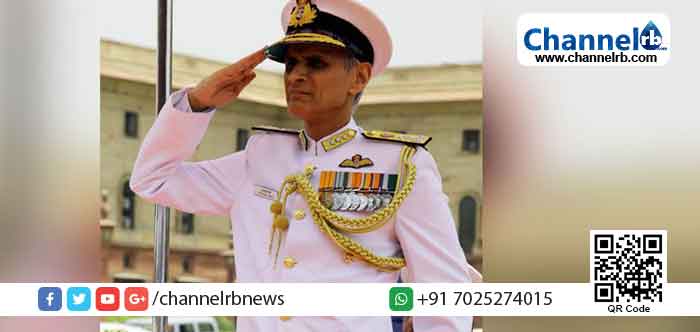 You are currently viewing രാ​ജ്യ​ത്തി​ന്‍റെ പു​തി​യ നാ​വി​ക​സേ​നാ മേ​ധാ​വി​യാ​യി അ​ഡ്മി​റ​ൽ ക​രം​ഭീ​ർ സിം​ഗ് ചു​മ​ത​ല​യേ​റ്റു