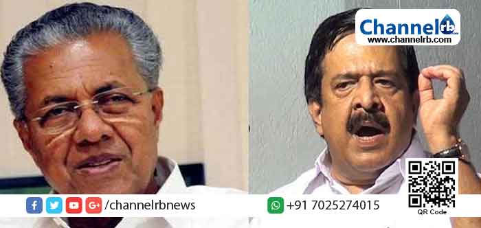 You are currently viewing മുഖ്യമന്ത്രിയുടെ മണിയടി കല്യാണം കഴിഞ്ഞ് കുട്ടിയുണ്ടായ ശേഷം താലികെട്ടുന്നത് പോലെ: രമേശ്‌ ചെന്നിത്തല