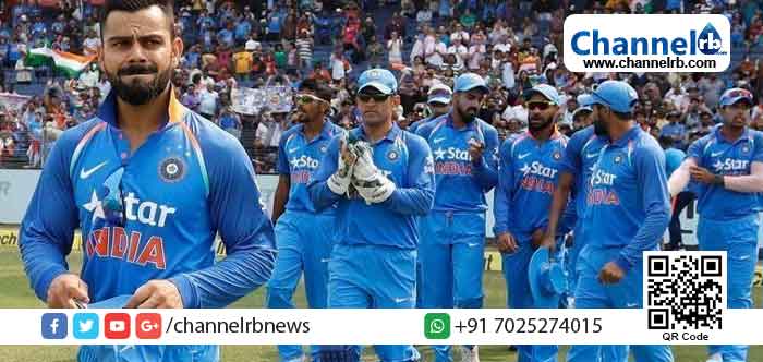 You are currently viewing ഇന്ത്യന്‍ ക്രിക്കറ്റ് ടീമിന് ഇനി നീല നിറത്തിനൊപ്പം ഓറഞ്ച് നിറത്തിലുള്ള ജെഴ്സികളും; രാജ്യത്തെ തുടര്‍ ഭരണത്തിന്‍റെ പ്രതിഫലനമെന്ന് സോഷ്യല്‍ മീഡിയ