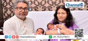 Read more about the article അമ്മയും ഇരട്ട പെൺകുഞ്ഞിങ്ങളും സുഖമായിരിക്കുന്നു; ഇറോം ശര്‍മ്മിളയുടെ കുടുംബ ഫോട്ടോ പുറത്ത്