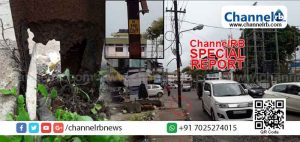 Read more about the article കാസർകോട്ടെ കെ.എസ്.ഇ.ബി അധികൃതർ കാണണം ഈ കാഴ്ച്ച; നഗരത്തിൽ പതിയിരിക്കുന്ന വലിയ അപകടം