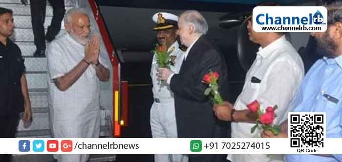 You are currently viewing പ്രധാനമന്ത്രി നരേന്ദ്രമോഡി കേരളത്തില്‍; ഗുരുവായൂര്‍ ദര്‍ശനം, താമരപ്പൂവ് കൊണ്ട് തുലാഭാരം