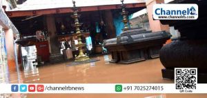 Read more about the article കനത്ത മഴയില്‍ ഒന്നേമുക്കാല്‍ മീറ്ററോളം ഉയരത്തില്‍ വെളളം കയറി; ഭണ്ഡാരങ്ങള്‍ മുങ്ങി മധൂര്‍ മദനന്തേശ്വര സിദ്ധിവിനായക ക്ഷേത്രം