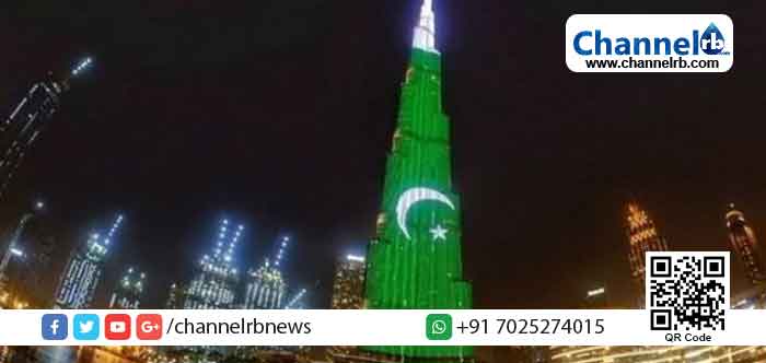 You are currently viewing സ്വാതന്ത്ര ദിനത്തില്‍ ബുര്‍ജ് ഖലീഫയില്‍ പാകിസ്ഥാന്‍ പതാക തലകീഴായി പ്രദര്‍ശിപ്പിച്ചു