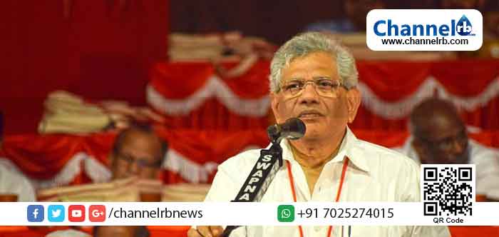 You are currently viewing കാശ്‌മീരിലെ നടപടി ഇന്ത്യയെ സൈനിക ഭരണത്തിലാക്കാനുള്ള തുടക്കം; കാശ്‌മീരിനെ മറ്റൊരു പലസ്‌തീനാക്കാൻ അനുവദിക്കില്ല: സീതാറാം യെച്ചൂരി