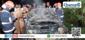 Read more about the article തൃശൂരിൽ ഓടി കൊണ്ടിരുന്ന കാറിന് തീപിടിച്ചു; ഡ്രൈവർ ഓടി രക്ഷപ്പെട്ടു