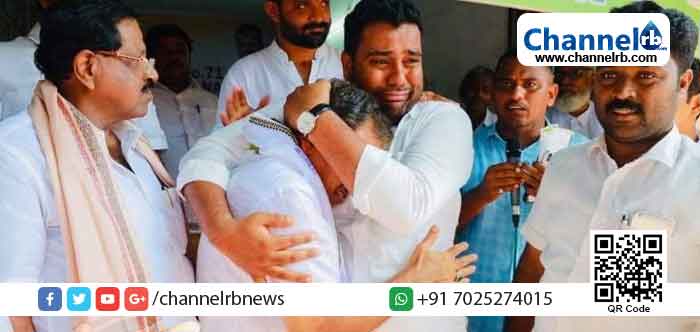 You are currently viewing മഞ്ചേശ്വരം ഉപതെരഞ്ഞെടുപ്പ് ചൂടില്‍; പി.ബി അബ്ദുള്‍ റസാഖിന്‍റെ മകൻ ഷഫീഖിനെ പ്രചാരണത്തിനിടയിൽ  കണ്ടുമുട്ടിയപ്പോള്‍ തേങ്ങലടക്കാന്‍ കഴിയാതെ എം.സി കമറുദ്ദീന്‍