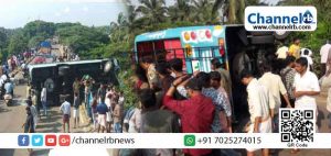 Read more about the article കുറ്റിപ്പുറത്ത് ബസ് മറിഞ്ഞ് നിരവധിപേർക്ക് പരിക്ക്; ഡ്രൈവര്‍ തെറിച്ചുവീണത് 60 അടി താഴ്ചയിലേക്ക്