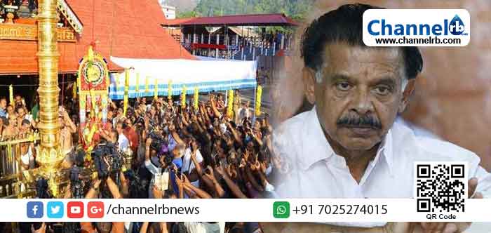 Read more about the article അക്രമം ഉണ്ടാകാതെ ശബരിമല യുവതീ പ്രവേശനം തടയാന്‍ തന്നെ കോണ്‍ഗ്രസ് ചുമതലപ്പെടുത്തിയിട്ടുണ്ട്: പ്രയാർ ഗോപാലകൃഷ്ണൻ