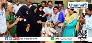 Read more about the article 105 വയസ്സുള്ള ആയിഷ ഉമ്മയെ ആദരിച്ചു; ശ്രദ്ധേയമായി  മൊഗ്രാല്‍ പുത്തൂര്‍ കുടുംബാരോഗ്യ കേന്ദ്രത്തിന്‍റെ  വയോജന സംഗമം