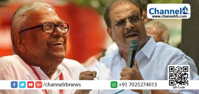 You are currently viewing ‘ഖദറിട്ട രാഷ്ട്രീയ ഗുണ്ടയല്ല സുധാകരാ, സഖാവ് വി. എസ് വിപ്ലവകാരിയാണ്’; വി.എസിന്‍റെ പ്രായത്തെ അധിക്ഷേപിച്ച കെ. സുധാകരനെതിരെ സോഷ്യല്‍ മീഡിയയില്‍ പ്രതിഷേധം