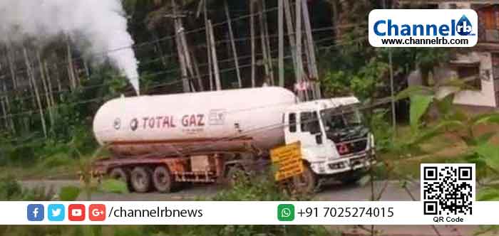 You are currently viewing ഓടികൊണ്ടിരുന്ന ഗ്യാസ് ടാങ്കറിൽ നിന്നും വാതക ചോർച്ച; ജനങ്ങൾക്ക് ജാഗ്രതാ നിര്‍ദ്ദേശം; സംഭവം മംഗലാപുരം  –  ബെംഗളൂരു ദേശീയ പാതയിൽ