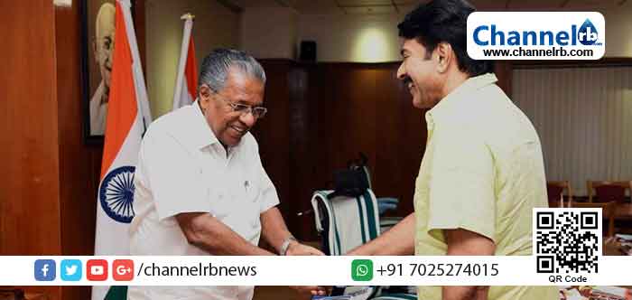 You are currently viewing മമ്മൂട്ടി കേരള മുഖ്യമന്തിയുടെ വേഷത്തില്‍ എത്തുന്നു; മുഖ്യമന്ത്രി പിണറായി വിജയന് കൈകൊടുത്ത് മെഗാസ്റ്റാര്‍