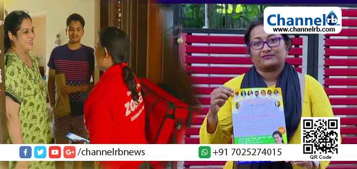 You are currently viewing വീട്ടുപടിക്കല്‍ ഭക്ഷണവുമായി എത്തുന്ന സ്ഥാനാര്‍ത്ഥി; മംഗളൂരു കോര്‍പ്പറേഷന്‍ തെരഞ്ഞെടുപ്പില്‍ കോണ്‍ഗ്രസ് സ്ഥാനാര്‍ത്ഥിയാകുന്നത് ഫുഡ് ഡെലിവറി ഗേള്‍