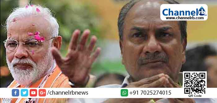 You are currently viewing നരേന്ദ്ര മോദിയുടെ പ്രസംഗം ഒരു പ്രധാനമന്ത്രിയുടേതല്ല, ആര്‍.എസ്.എസ് പ്രചാരകന്റേത്: എ.കെ ആന്റണി