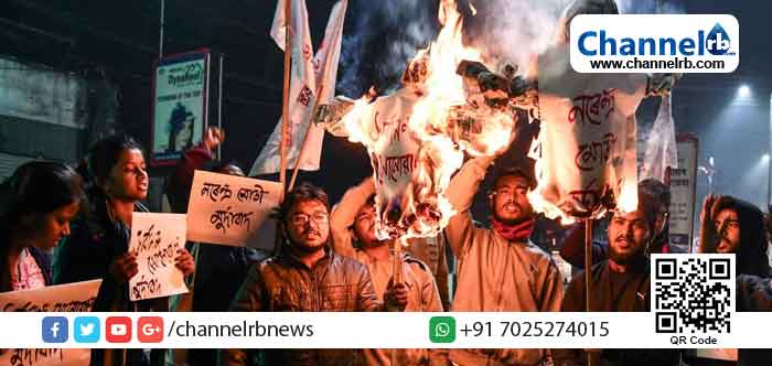 You are currently viewing പൗരത്വ നിയമ ഭേദഗതി ബില്ലിനെതിരെ അസമിൽ ബന്ദ്‍; പരക്കെ അക്രമം