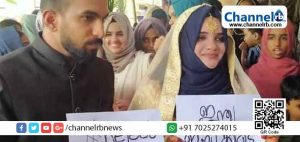 Read more about the article വിവാഹ ചടങ്ങില്‍ മുദ്രാവാക്യം വിളിച്ച് വരന്‍; ഏറ്റുചൊല്ലി വധു; പൗരത്വ നിയമ ഭേദഗതിക്കെതിരെ പ്രതിഷേധമിങ്ങനെയും