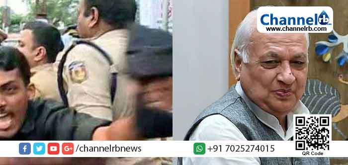 Read more about the article കണ്ണൂരില്‍ ഗവര്‍ണര്‍ക്ക് നേരെ കരിങ്കൊടി; യൂത്ത്‌ കോണ്‍ഗ്രസ്-കെ.എസ്‌.യു പ്രവര്‍ത്തകര്‍ അറസ്റ്റില്‍