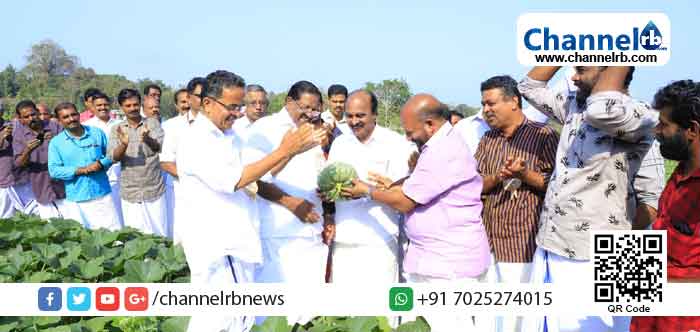 You are currently viewing ഈ സര്‍ക്കാര്‍ അധികാരത്തില്‍ വന്നതിന് ശേഷം കാര്‍ഷിക രംഗത്ത് വന്‍ കുതിച്ചുചാട്ടം: റവന്യൂ മന്ത്രി ഇ. ചന്ദ്രശേഖരന്‍