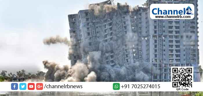 You are currently viewing മരട് ഫ്ലാറ്റ്: 16 നിലകളും 125 അപ്പാര്‍ട്ടുമെന്റുകളുമുള്ള ജെയിന്‍ കോറല്‍ കോവ് ഇനി ഓര്‍മ; നിലംപതിച്ചത് വെറും ഒന്‍പത് സെക്കന്റില്‍